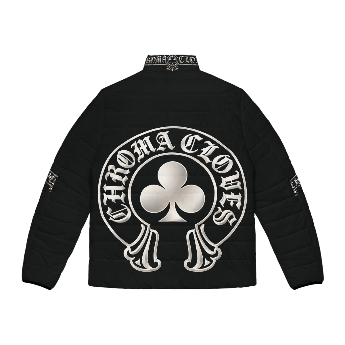 Chrome Clover Puffer Jacket