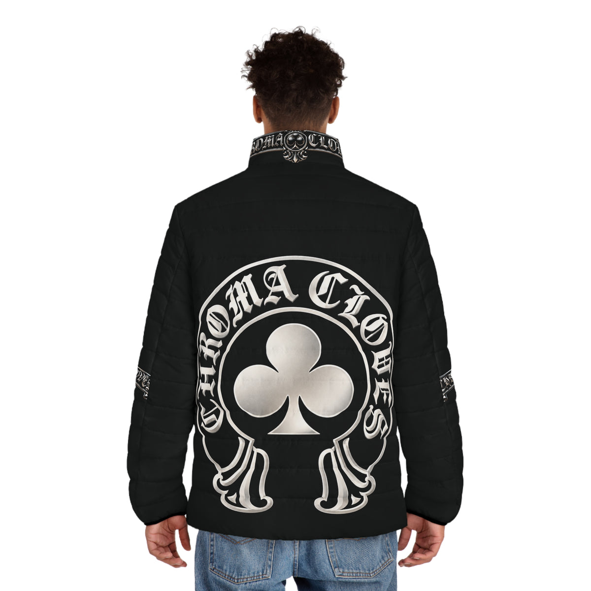 Chrome Clover Puffer Jacket